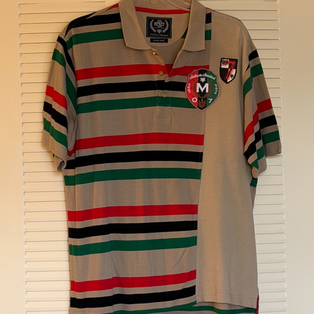 Parish National Rugby Polo Shirt Size Xl